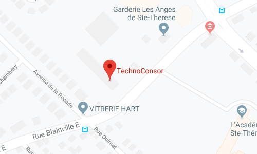 Google Map TechnoConsor Inc. 